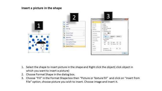 Business Diagrams Templates Umbrella And Symbol PowerPoint Ppt Backgrounds For Slides
