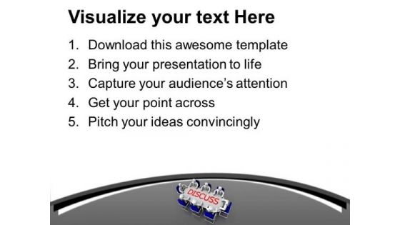 Business Discussion Target Meeting PowerPoint Templates Ppt Backgrounds For Slides 0413