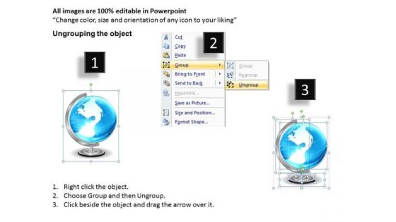 Business Earth Globe Concept PowerPoint Presentation Template