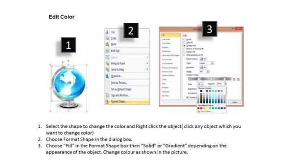 Business Earth Globe Concept PowerPoint Presentation Template