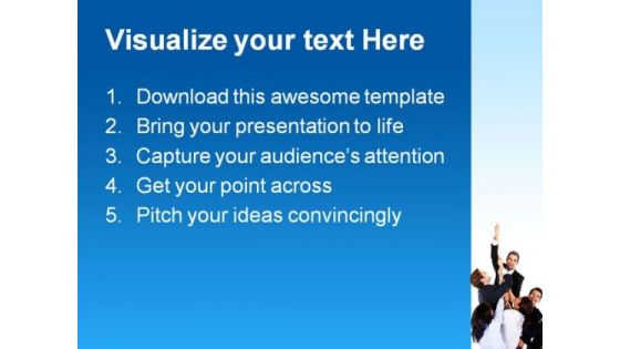 Business Effort Success PowerPoint Themes And PowerPoint Slides 0511