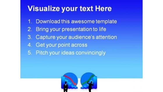 Business Failure And Growth Metaphor PowerPoint Themes And PowerPoint Slides 0511