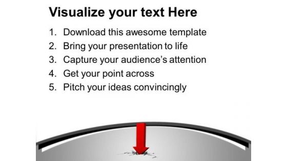 Business Failure Concept PowerPoint Templates Ppt Backgrounds For Slides 0213
