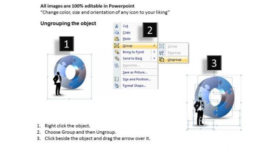 Business Finance Strategy Development 3d Business Circular Chart Sales Diagram