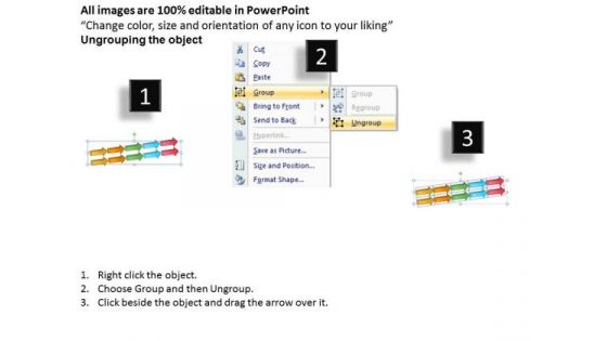 Business Finance Strategy Development 3d Double Parallel Arrow Process Strategy Diagram