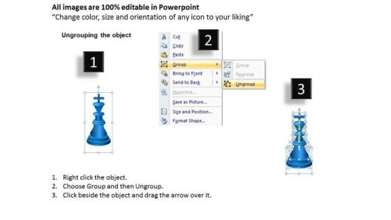 Business Finance Strategy Development Chess Board Marketing Diagram