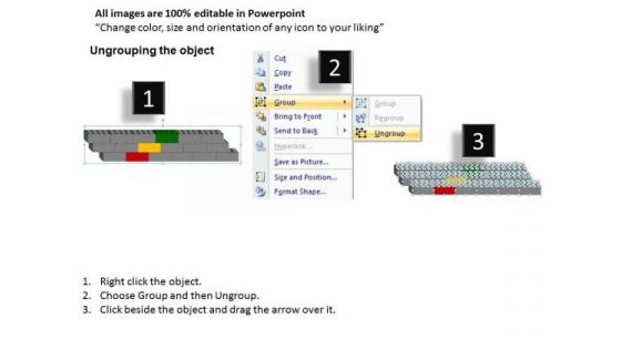 Business Finance Strategy Development Lego Blocks 3 Business Cycle Diagram