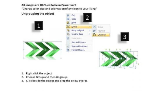 Business Finance Strategy Development Linear Arrows 3 Stages Marketing Diagram