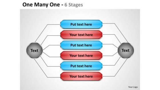 Business Finance Strategy Development One Many One 6 Stages Business Framework Model