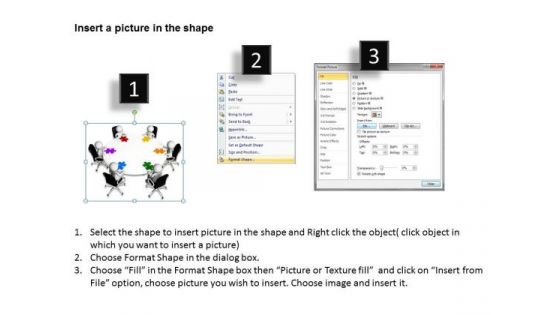 Business Flow Charts Examples With Jigsaw Puzzle PowerPoint Templates Ppt Backgrounds For Slides