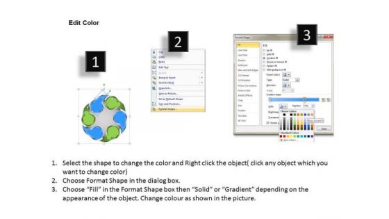 Business Flowchart Examples 6 Stages Implementation PowerPoint Templates Ppt Backgrounds For Slides