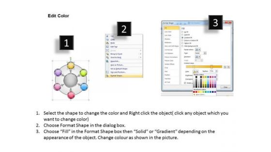 Business Flowchart Examples Of 6 Stages PowerPoint Templates Ppt Backgrounds For Slides