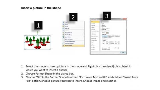 Business Flowchart With Red Puzzle PowerPoint Presentation Templates