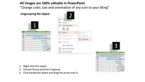 Business Framework Action Plan Timetable PowerPoint Presentation
