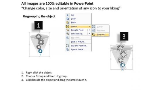 Business Framework Conversion Funnel PowerPoint Presentation