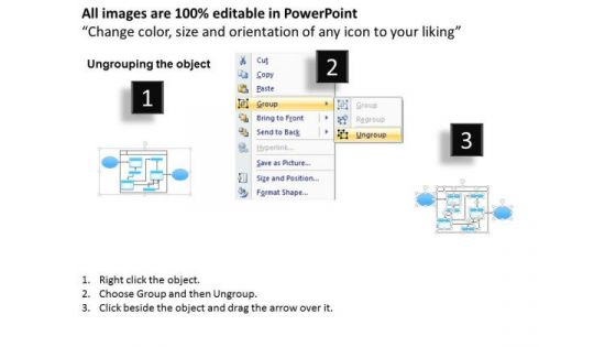 Business Framework Data Flow Diagram Example PowerPoint Presentation