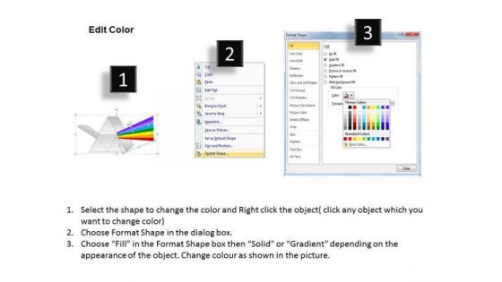Business Framework Data To Insights Prism PowerPoint Presentation