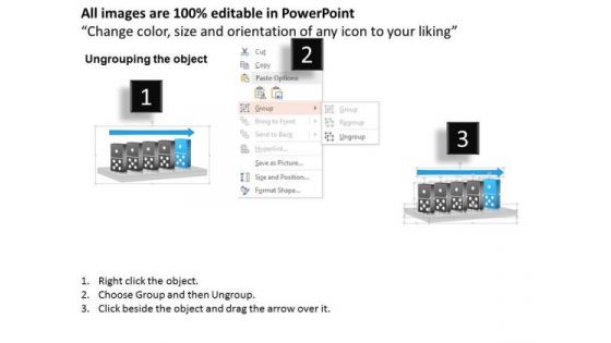 Business Framework Dominoes Strategy PowerPoint Presentation 1