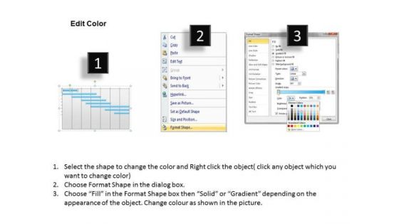Business Framework Gantt Chart PowerPoint Presentation