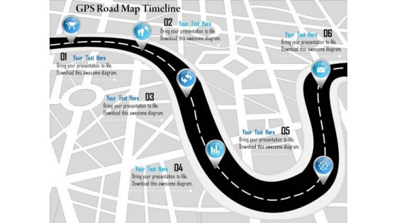 Business Framework Gps Road Map Timeline PowerPoint Presentation