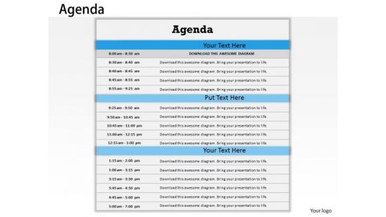 Business Framework Model Agenda Strategic Management