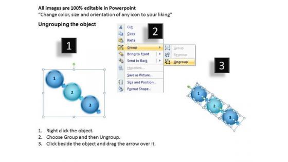 Business Framework Model Linear Flow Step Marketing Diagram