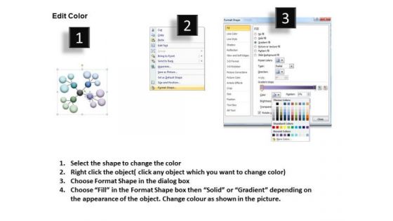 Business Framework Model Text Circles Ppt Layout Strategic Management