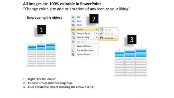 Business Framework Multi Level Growth Text Table Text Boxes PowerPoint Presentation