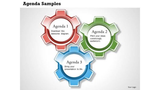 Business Framework Presentation Agenda PowerPoint Presentation