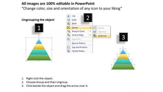 Business Framework Pyramid PowerPoint Presentation