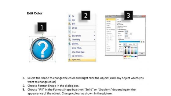 Business Framework Question Mark Template PowerPoint Presentation