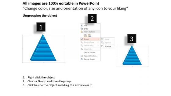 Business Framework Training Pyramid PowerPoint Presentation