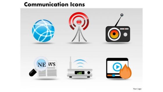 Business Global PowerPoint Templates Business Communication Icons Ppt Slides