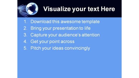 Business Globe PowerPoint Template 1010