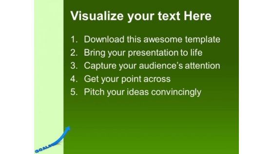 Business Goals And Success With Upward Arrow PowerPoint Templates Ppt Backgrounds For Slides 0513