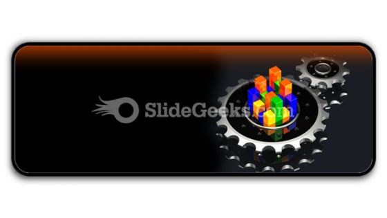 Business Graph Adjust PowerPoint Icon R