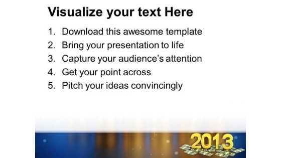 Business Graph And Growth Of Money PowerPoint Templates Ppt Backgrounds For Slides 1112