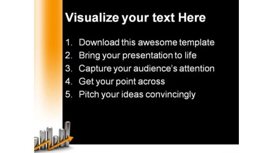 Business Graph Arrow Success PowerPoint Templates And PowerPoint Backgrounds 1011