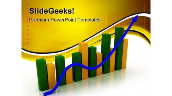 Business Graph Arrow Symbol PowerPoint Themes And PowerPoint Slides 0511