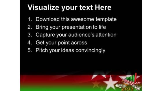 Business Graph Dollars Profits Americana PowerPoint Templates Ppt Background For Slides 1112
