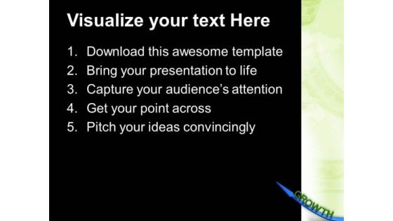 Business Graph Growth Success PowerPoint Templates And PowerPoint Themes 0912
