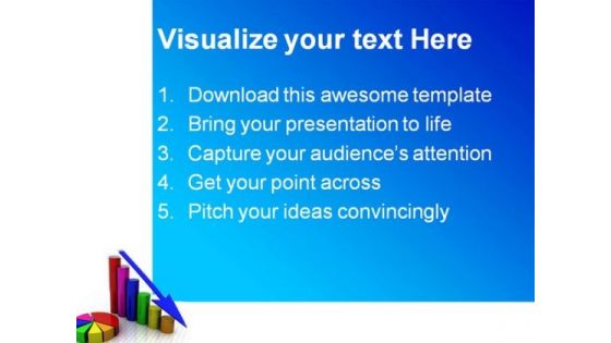 Business Graph Loss Finance PowerPoint Templates And PowerPoint Backgrounds 0411