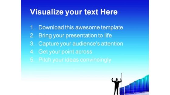 Business Graph Success PowerPoint Themes And PowerPoint Slides 0511