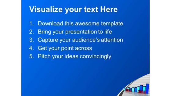Business Growth 2012 To 2013 Bar Graph PowerPoint Templates Ppt Backgrounds For Slides 1212