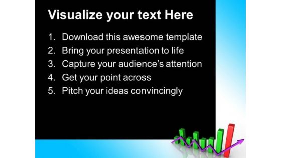 Business Growth Arrows PowerPoint Templates And PowerPoint Themes 0812