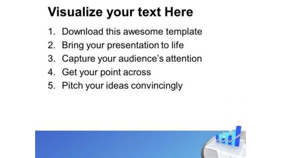 Business Growth Bar And Chart PowerPoint Templates Ppt Backgrounds For Slides 0413