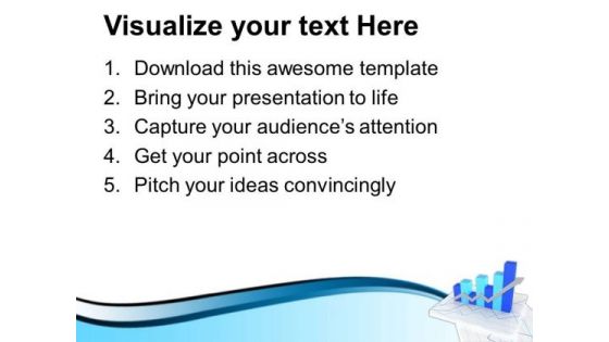 Business Growth Bar Graph PowerPoint Templates Ppt Backgrounds For Slides 0413