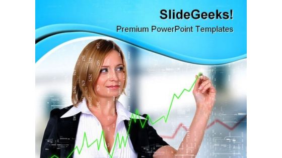 Business Growth Finance PowerPoint Themes And PowerPoint Slides 0411