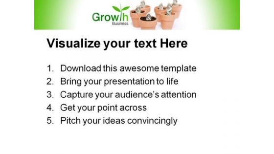 Business Growth Finance PowerPoint Themes And PowerPoint Slides 0711