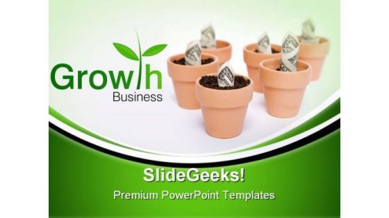 Business Growth Finance PowerPoint Themes And PowerPoint Slides 0711
